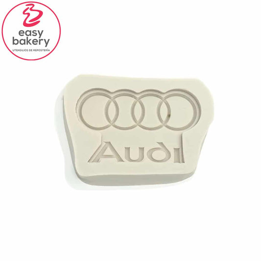 MOLDE SILICONA LOGO AUDI