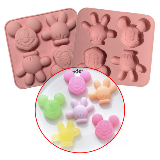 Molde Mickey y Bombones Chocolate