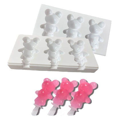 Molde Paleta Oso Teddy
