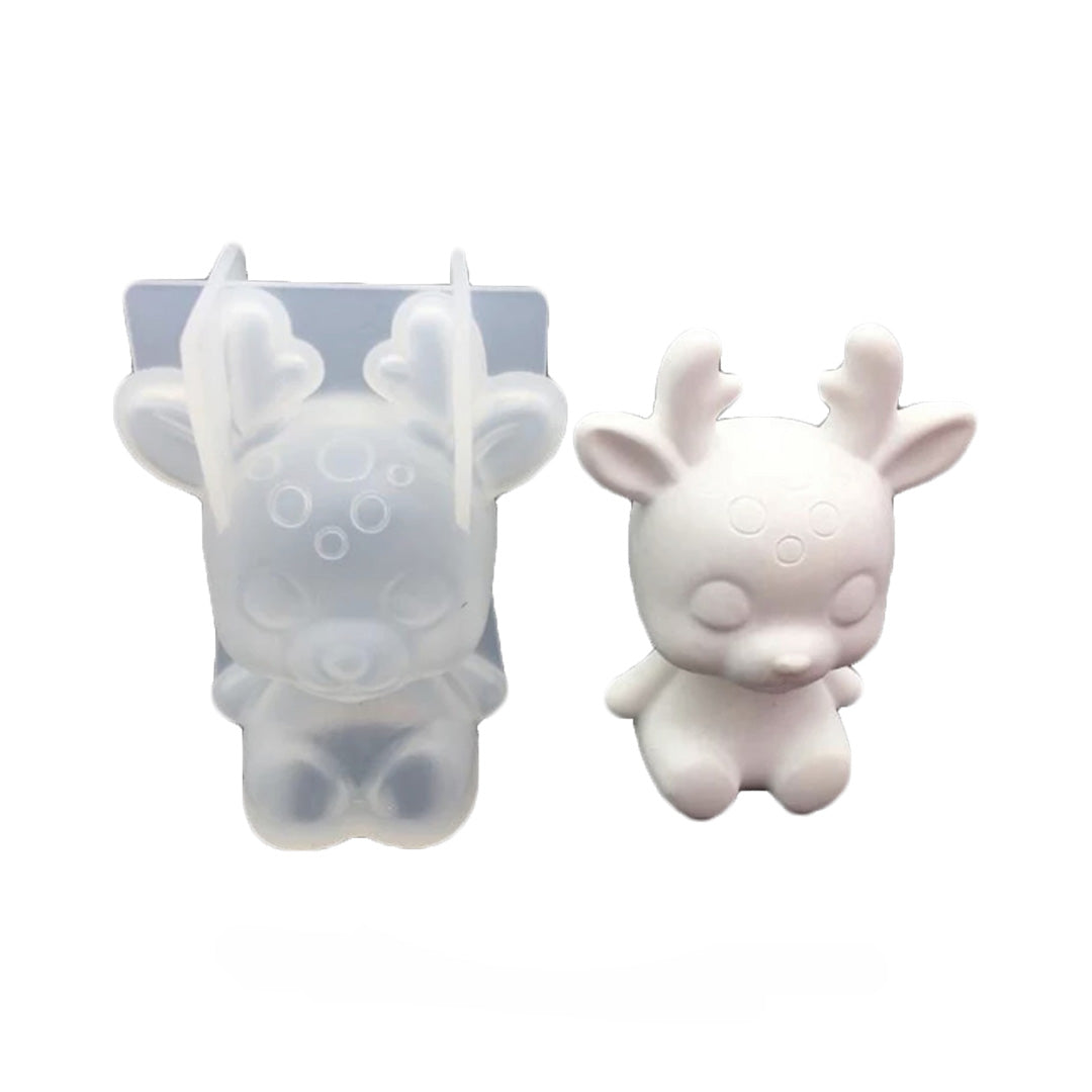 Molde Reno Navideño 3D