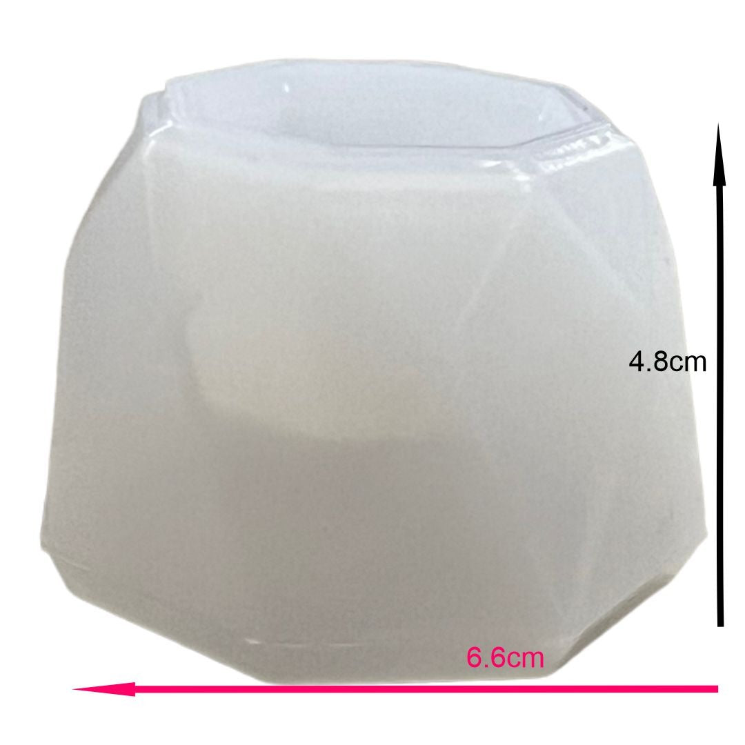 Molde Maceta Geométrica Octagonal