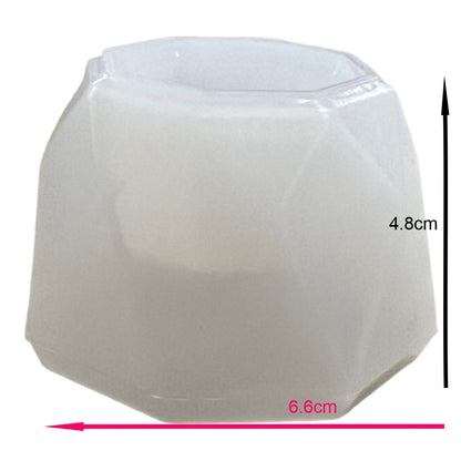 Molde Maceta Geométrica Octagonal