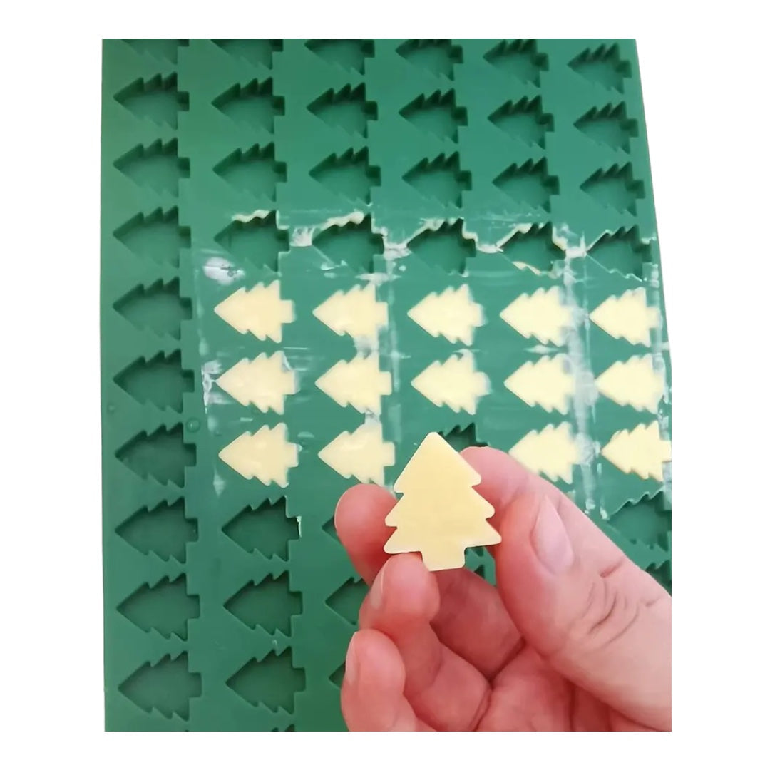 Molde Mini Árboles De Navidad x 72