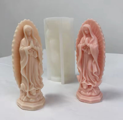 Molde Virgen de Guadalupe 3D