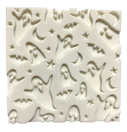 Molde Silicona Mini Fantasmas Surtido