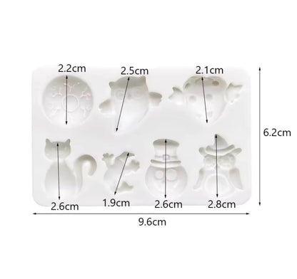 Molde Silicona Halloween Fantasmagórico