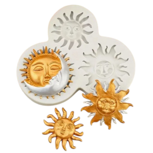 Molde Silicona Soles X 3