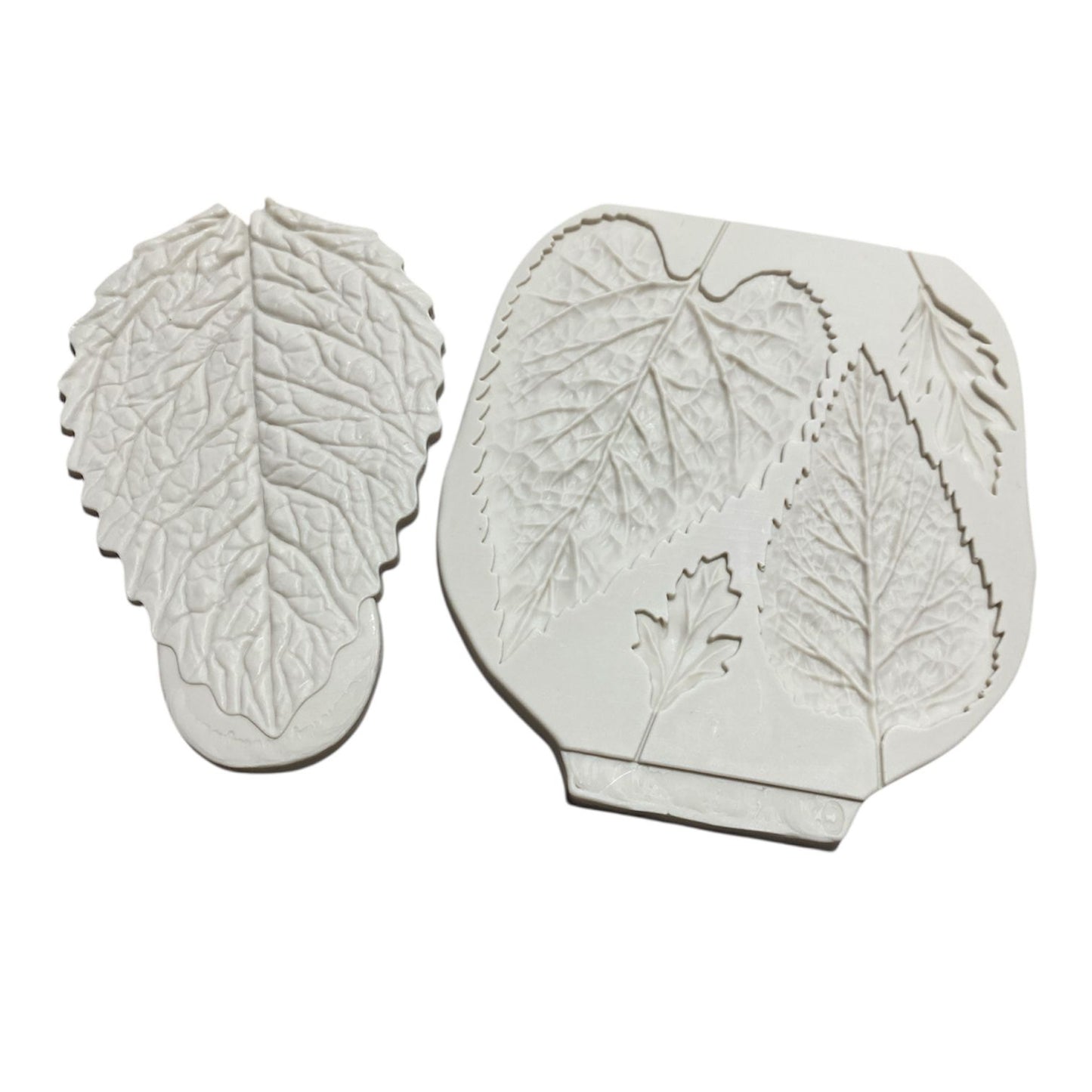 Molde Texturizador en Silicona Hojas Girasol y Margaritas