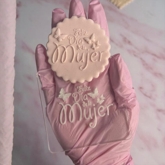 Sello Alto Relieve dia de la Mujer