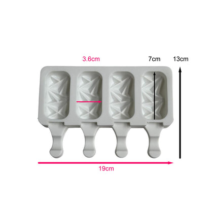 Molde Mini Paleta Geométrica