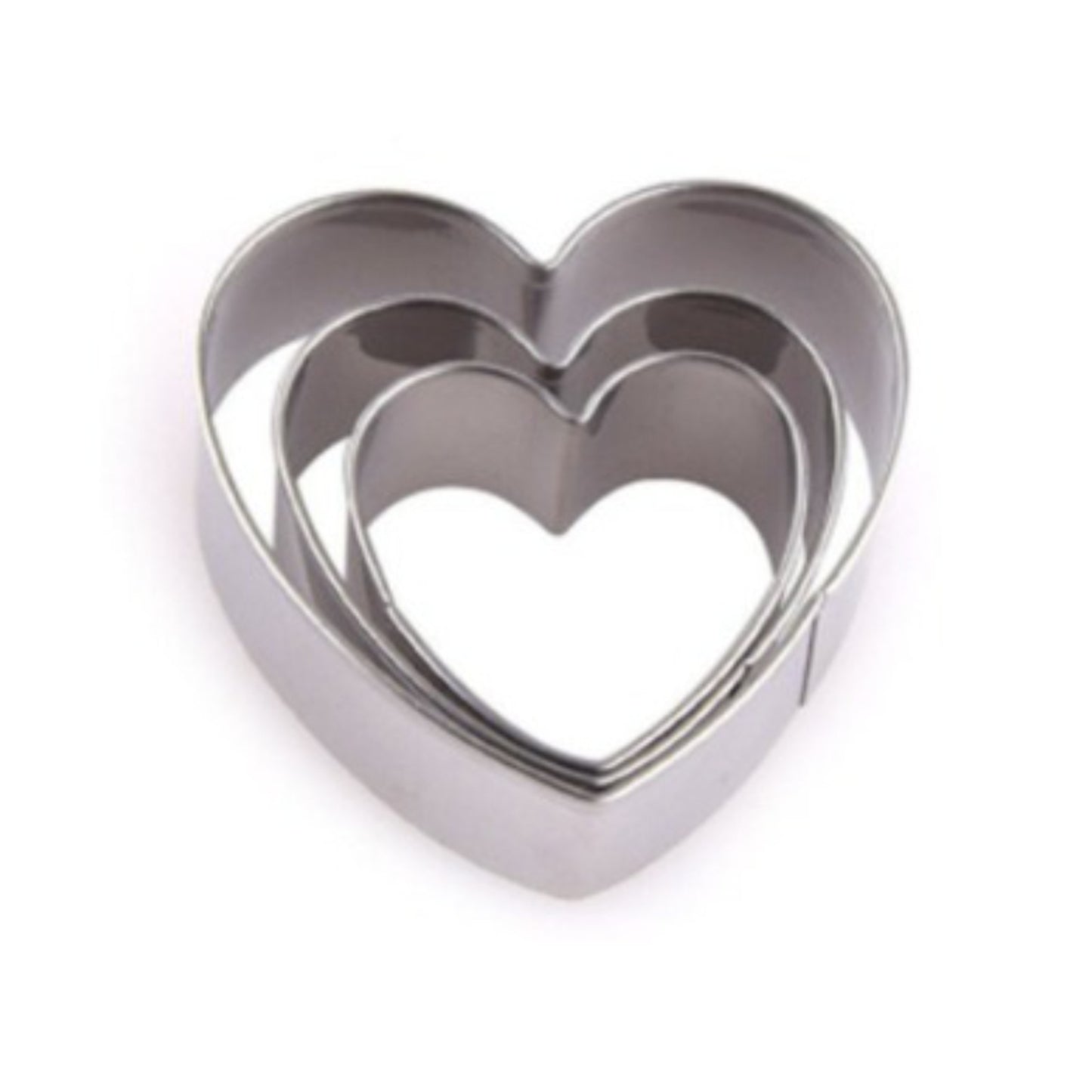 cortadores corazón x 3 pc