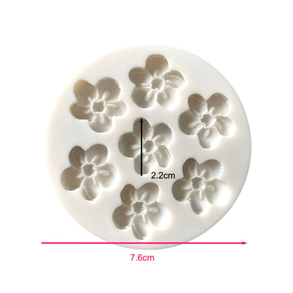 Molde Silicona Flor Cerezo