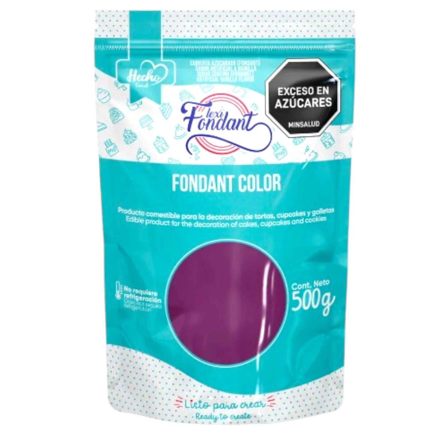 Fondant De Colores Flexi Fondant x 500 Gr
